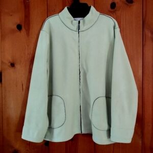 NWOT Sport Savvy Zipper Front Fleece Jacket